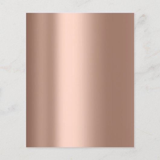 メイクアップアーティスト美しいサロン価格表スキニーバラ チラシ (裏面)