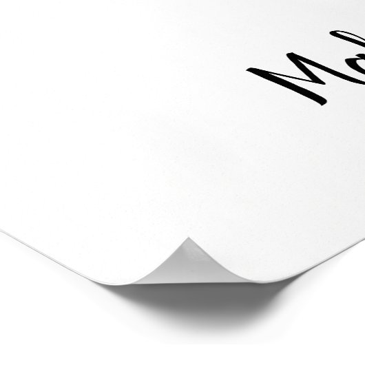 メイクアップアーティスト美しいサロン ポスター (角)