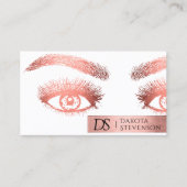 メイクアップアーティスト美しいプロフェッショナル |トレンディーサンゴ 名刺 (正面)