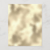 メイクアップアーティスト美しいラッシュグリッターフライヤーアイズ金ゴールド チラシ (裏面)