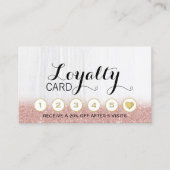 メイクアップアーティスト美容師サロンバラ金ゴールドロイヤリティ ロイヤリティカード (正面)