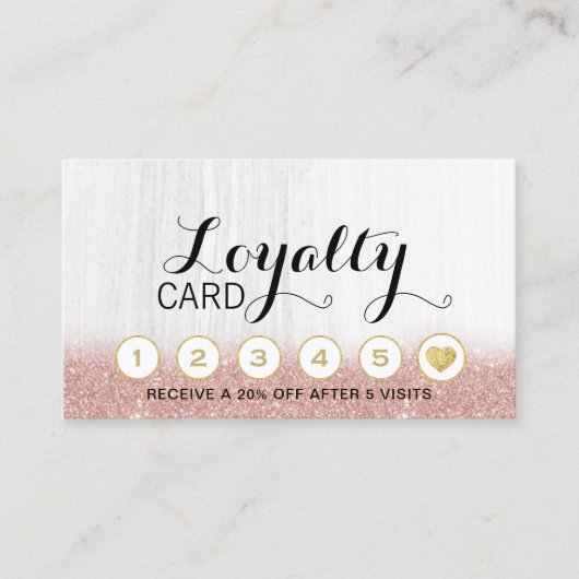 メイクアップアーティスト美容師サロンバラ金ゴールドロイヤリティ ロイヤリティカード (正面)