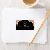 メイクアップアーティスト美容師サロンヴィンテージフローラ ラベル (インサイチュ)