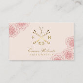 メイクアップアーティスト美容師バラフローラロイヤリティ ロイヤリティカード (正面)