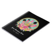 メイクアップアーティスト美容師ビューティシアンスタイリスト ノートブック (左側)