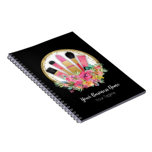 メイクアップアーティスト美容師ビューティシアンスタイリスト ノートブック (右側)