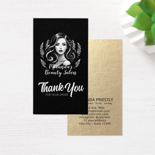 メイクアップアーティスト美容師モダンパッケージの挿入 (デスク)