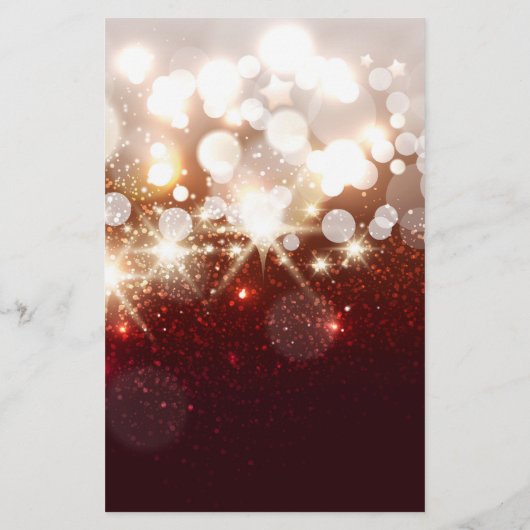 メイクアップアーティスト美容師光沢のあるグリッター輝く チラシ (裏面)