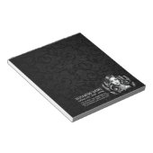 メイクアップアーティスト美容師美しいサロンラッシュブローズ ノートパッド (アングル)