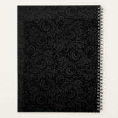 メイクアップアーティスト美容師美しいサロンラッシュブローズ プランナー手帳 (裏面)