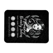 メイクアップアーティスト美容師美しいサロンラッシュブローズ マグネット (横)