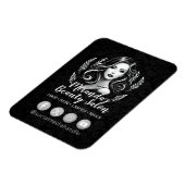 メイクアップアーティスト美容師美しいサロンラッシュブローズ マグネット (左側)