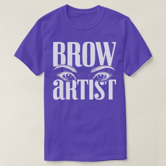 メイクアップアーティスト美容師 Tシャツ (デザイン正面)
