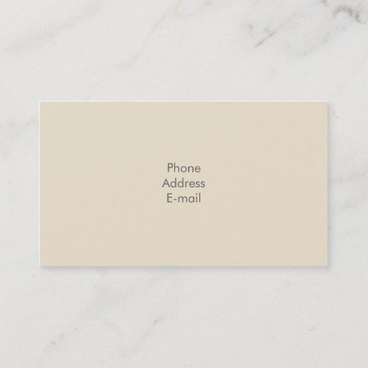 メイクアップアーティスト金ゴールド続編 名刺 (裏面)