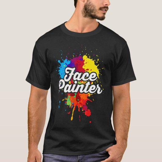 メイクアップアーティスト顔アーティスト芸術的顔画家1 Tシャツ (正面)
