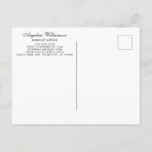 メイクアップアーティスト3フォト金ゴールド事業 ポストカード (裏面)