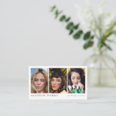 メイクアップアーティスト/その他の名刺 名刺 (スタンド正面)