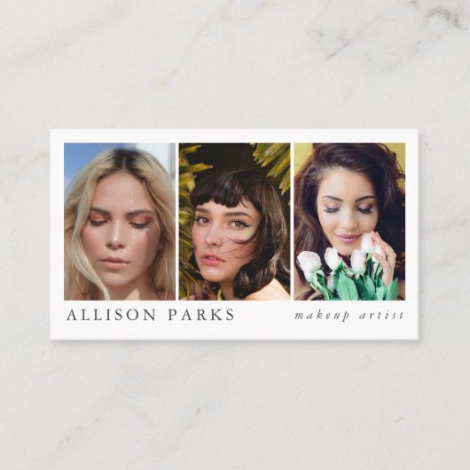 メイクアップアーティスト/その他の名刺 名刺 (正面)