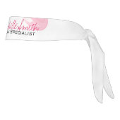 メイクアップアーティスト まつげエクステ まつげ 眉毛 ピンク タイヘッドバンド (回転90)