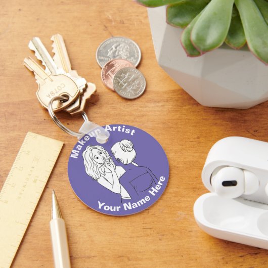 メイクアップアーティスト キーホルダー (デスク)