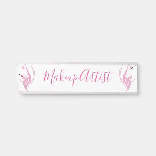 メイクアップアーティスト サインプレート (正面)