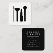 メイクアップアーティスト スクエア名刺 (正面/裏面)