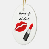 メイクアップアーティスト セラミックオーナメント (左)