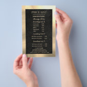 メイクアップアーティスト ブラックゴールド フライヤー (ハンドル)