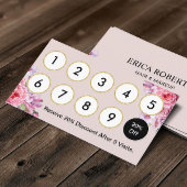 メイクアップアーティスト&ヘアサロンヴィンテージフローラロイヤリティ ロイヤリティカード