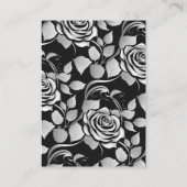 メイクアップアーティスト ヘアスタイリスト 現代のジュエリー ディスプレイ 予約カード (裏面)