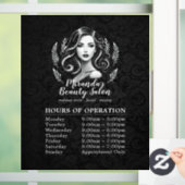 メイクアップアーティスト ヘアスタイリスト 現代の営業時間 ウィンドウサイン (ホーム)