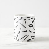 メイクアップアーティスト,マスカラ,唇,口紅,まつげ コーヒーマグカップ (中央)