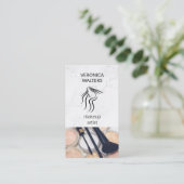 メイクアップアーティスト |メイクアップキット |ボーティシャン 名刺 (スタンド正面)