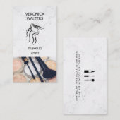 メイクアップアーティスト |メイクアップキット |ボーティシャン 名刺 (正面/裏面)