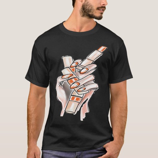 メイクアップアーティスト メイク Tシャツ (正面)