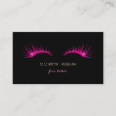 メイクアップアーティスト、ラフェイクッシュ 名刺 (正面)