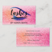 メイクアップアーティスト 予約カード (正面/裏面)