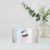 メイクアップアーティスト, 付けまつげ 名刺 (スタンド正面)