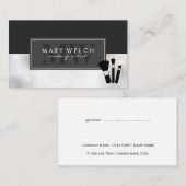 メイクアップアーティスト《写真》ぼけ味グラマー(アポイントメントカード) 予約カード (正面/裏面)