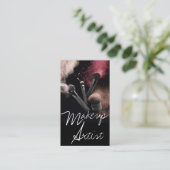 メイクアップアーティスト、化粧品、サロン名刺 名刺 (スタンド正面)
