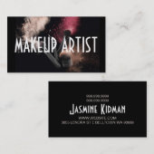 メイクアップアーティスト、化粧品、サロン名刺 名刺 (正面/裏面)
