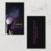 メイクアップアーティスト、化粧品、サロン名刺 名刺 (正面/裏面)