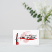 メイクアップアーティスト 名刺 (スタンド正面)