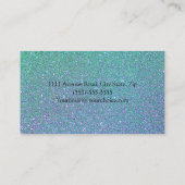 メイクアップアーティスト 名刺 (裏面)