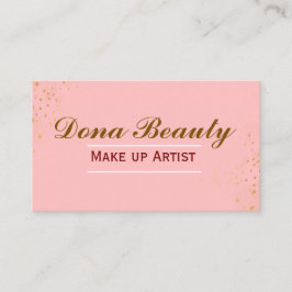 メイクアップアーティスト 名刺