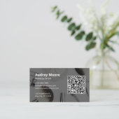 メイクアップアーティスト 名刺 (スタンド正面)