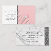 メイクアップアーティスト 名刺 (正面/裏面)