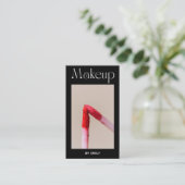 メイクアップアーティスト 名刺 (スタンド正面)