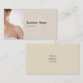 メイクアップアーティスト 名刺 (正面/裏面)