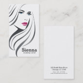 メイクアップアーティスト 名刺 (正面/裏面)